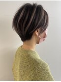 ミルクティーベージュダブルカラーインナーカラーケアブリーチ