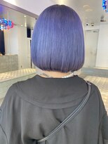 マジコ 下北沢本店(Magico) ボブ/パープルベージュカラー/ブリーチ/ダブルカラー/下北沢