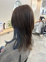 ロア 四条河原町店(LoRE)&nbsp;20代/30代/40代/ブルー/インナー/レイヤーカット