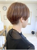 【morio成増/ムラマツ】前髪ありハンサムショート