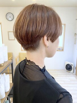 モリオ フロム ロンドン 成増店 【morio成増/ムラマツ】前髪ありハンサムショート