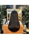 髪質改善トリートメントで憧れのサラ艶美髪に♪
