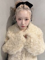 ペレ 梅田(PELE)&nbsp;前髪/アンブレラカラー/こなれミディ/イメチェン/ウェーブパーマ