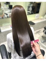 リー 尼崎(Lee)&nbsp;髪質改善艶カラー 艶髪オージュアトリートメント レイヤーカット