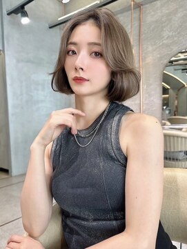 ロンド ジュルード 名古屋(Lond jeloud) ショート タッセルボブ 縮毛矯正 髪質改善 韓国 切りっぱなし 3