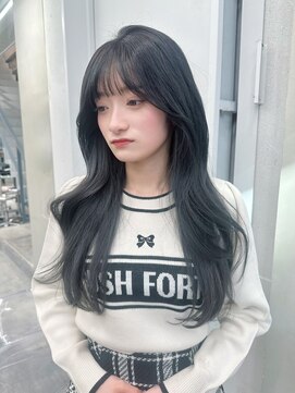 フェブ(fev) ［fev_otoha］blue black＋layercut