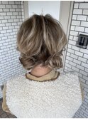 ツインおだんご ショートアレンジ 前髪アレンジ