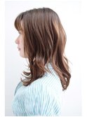 黒髪/クラゲヘアー/オリーブグレー/小顔/ココアベージュ