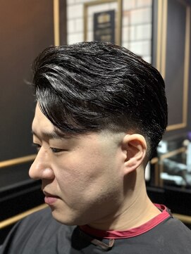 オトコデザイン(OTOKO DESIGN) ツーブロック フェザーパーマ風 メンズ