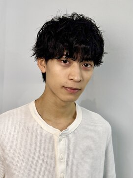 クロト(Clotho) 波巻き/スパイラルパーマツイストスパイラルメンズカットウルフ