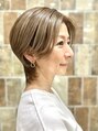 ピークアブー アヴェダ アトレ恵比寿(PEEK-A-BOO AVEDA) ウルフベースの骨格補正ショート50代