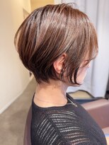 ボニークチュールドットエス(.S) 神戸・40代ショートボブ・小顔効果のあるショートボブ＃ショート