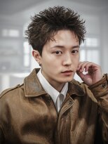 オーシャントーキョー 原宿(OCEAN TOKYO)&nbsp;アップバングメンズツイストスパイラルパーマツーブロック