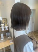 切りっぱなしボブ