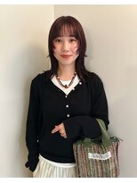 ユー(yew)&nbsp;チェリーレッド　チェリーカラー　ピンクカラー　ピンクパープル