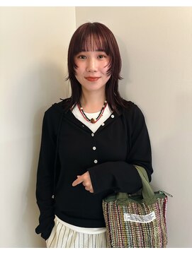 ユー(yew) チェリーレッド　チェリーカラー　ピンクカラー　ピンクパープル