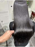 水素髪質改善ストレート
