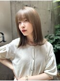 韓国スタイル/透明感カラー/髪質改善トリートメント