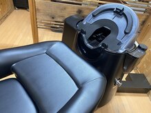 あんばいの雰囲気（滋賀初aqua pod(自動洗髪機)で最初にお流しさせていただきます。）