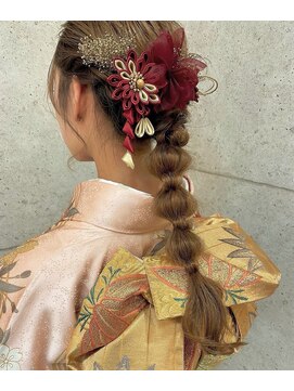 髪質改善/顔周りレイヤーカット/グレージュ[千葉/千葉駅]