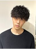 MEN'SHAIR/波巻ツイストスパイラル/フェザーパーマ/河原町三条 &nbsp;