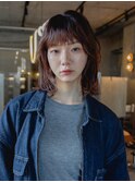 ハイレイヤー/ミディアム・ロング/20代/30代/顔周り・フェイス