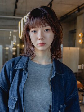 ハイレイヤー/ミディアム・ロング/20代/30代/顔周り・フェイス