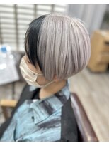 ラウラアンドロー(LAURA&RO)&nbsp;ダブルカラー/ケアブリーチ/インナーカラー/ベージュ【塚口】