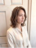 大人ガーリー/ハイライト/ブリーチ/髪質改善/顔周り/韓国/新宿