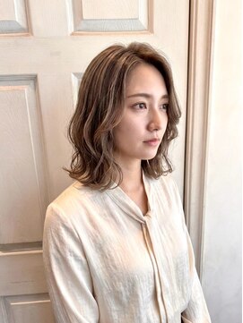 アロマ ヘアー ルーム 新宿店(AROMA hair room) 大人ガーリー/ハイライト/ブリーチ/髪質改善/顔周り/韓国/新宿