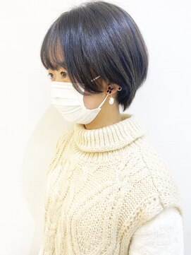モリオ フロム ロンドン 成増店 【morio成増/玉井】ショートボブ　暗髪