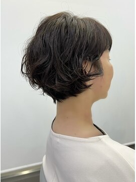 アルテヘアー(arte HAIR) 【arteHAIR】ニュアンスパーマ × ショートボブ