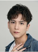 渋谷スパイキーショートツイストスパイラルパーマツイスパ入社式