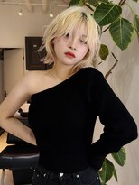 ヨロ 小岩(YOLO) ハイライトカラーミルクティーベージュケアブリーチダブルカラー