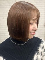 ココテラス(coco terrace)&nbsp;ミルクティーカラー/ボブ/ブリーチ