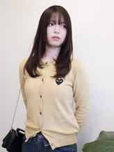 Idk&nbsp;オレンジブラウン／レイヤーカット