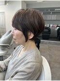 大人ショートボブ