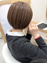 アドラーブル ココロ 新潟(adorable CoCoLo) 20代30代大人可愛い小顔ショート丸みボブ