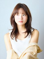 アース 焼津店(HAIR&MAKE EARTH) ナチュラルオリーブ×レイヤー×ウルフ