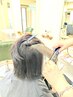 ツヤサラ質感縮毛矯正(カットなし)