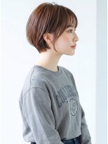 ブラット(Brat)&nbsp;シアーブラウンの小顔ショート[Brat]