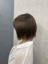 プライズ 所沢プロぺ通り店(prize)&nbsp;ブラウンカラー顎ラインボブ