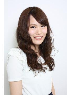 ヘアーアート ジュース 志紀(Hair art Juice) 巻き髪＋ニュアンスロング