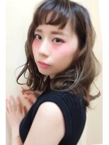 ラウンジ モリオ イケブクロ(Lounge MORIO Ikebukuro) 【morio池袋】鎖骨外ハネセミロング2