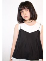 ラウンジ モリオ イケブクロ(Lounge MORIO Ikebukuro) 【morio池袋】黒髪ボブ×ストレートバング