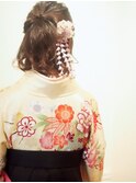 【ネオリーブ クタ】卒業式 ヘアセット 着物着付 1