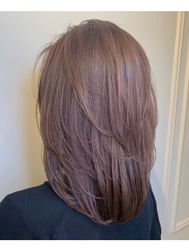 ギフト(GIFT) ショコラブラウンカラーと髪質改善ヘアエステ