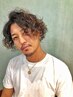 新規クーポン【Men's】カット+スパイラルパーマ ￥12,000