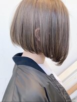 モリオ フロム ロンドン 成増店 【morio成増 セリザワ】ハイライトボブ アッシュ 刈り上げ