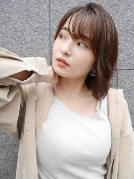 シュシュ(shushu) くびれショートボブ 【有海一生】髪質改善 カット